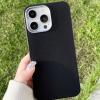 适用苹果17promax手机壳爆款素皮壳纯色简约iPhone18皮纹商务高级